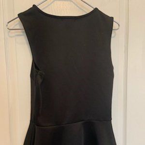 H&M Sleeveless Peplum Top